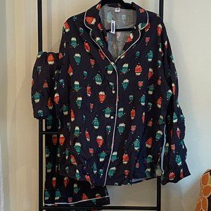 Old Navy Flannel Penguin PJs